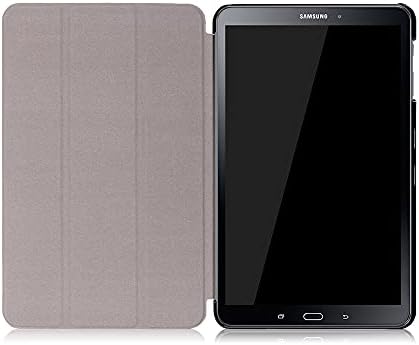 INSOLKIDON е Съвместим с Samsung Galaxy Tab A 10.1 с S Pen, SM-P580, SM-P585 Калъф за таблет Кожена делото Защитен калъф ултра тънък