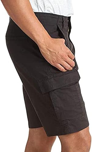 XIAXOGOOL Мъжки къси Панталони Карго Модни Стрейчевые Работни Панталони Обикновена Засаждане на Туристически Панталони с Еластичен Колан