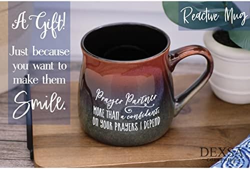 Керамична чаша за молитвенного кафе, Чай, Супа | Молитвен партньор - Повече, отколкото на управителя, аз съм ограничен от вашите молитви, но моята истинска благослов?