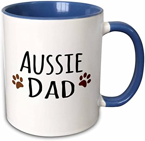 3 Чаша за баща на Австралийската кучета Drose, 11 грама, Керамични