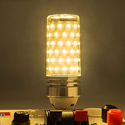 Led Царевица лампи E14 Мощност 12 W, led лампи-свещи с Мощност 100 W, Еквивалент на Лампи с нажежаема жичка, Топъл Бял 3000 До Средна