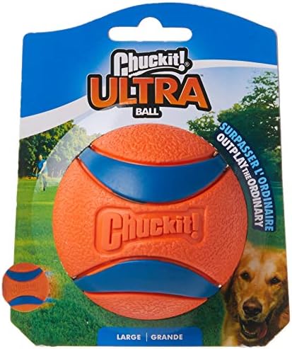 Chuckit Куче на 3 опаковки ултра топки, по-Големи
