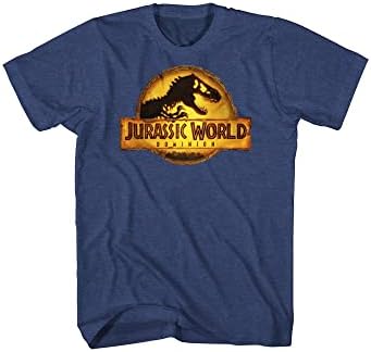 Младежка Тениска с логото на Jurassic World Park Dominion За момчета