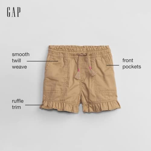 Натягивающиеся къси панталони за момичета GAP Baby