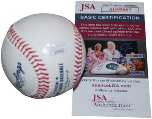 ТАД УОРД подписа (ВАШИНГТОН НЭШНЛЗ) Проспект OML baseball JSA COA AH95663 - Бейзболни топки с автографи