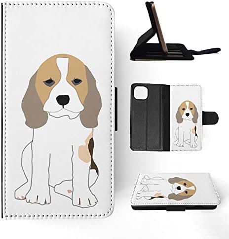 Кучето Бигъл 10 ФЛИП Портфейл Калъф за вашия телефон, Калъф за Apple iPhone 14 Plus