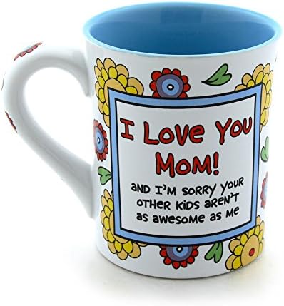 Ни име е Глинена чаша Mud Mom's Mug, 16-унция.