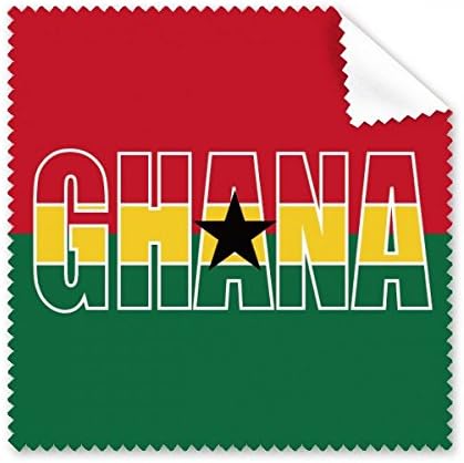 Името на Хартата на Страната Гана Плат За Почистване на Екрана на Телефона за Пречистване на Точки 5шт