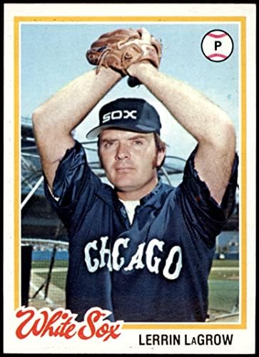 1978-Добрият # 14 Леррин ЛаГроу Чикаго Уайт Сокс (бейзболна картичка) NM/MT White Sox
