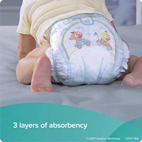 Памперси 4-ти размер, брой 186 броя и бебешки кърпички - Сухи бебешки пелени за еднократна употреба Pampers Baby, Месечен запас, а също