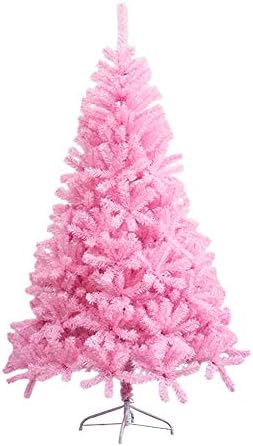 Изкуствена Коледна Елха TOPYL Pink, 5 МЕТРА Премиум-клас, Неосвещенная Навесная Смърч, Пълна с коледно Дърво с Метална поставка, Лесна