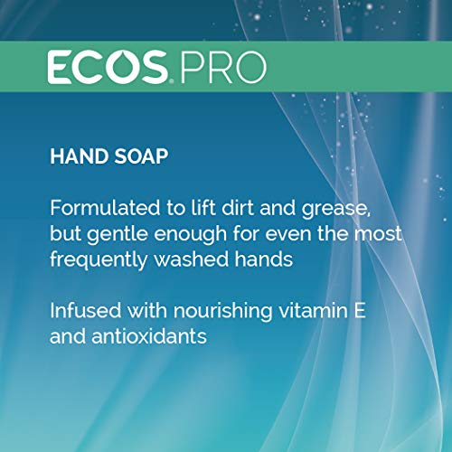 Пълнител за сапун ECOS PRO за ръце | Гипоаллергенная | Без миризма | Лесно биоразлагаемая формула | С витамин е и антиоксиданти | Произведено