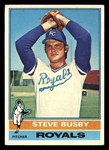 MLB бейзбол 1976 Topps 260 Стив Busby, ЕКС - Excellent Рояли
