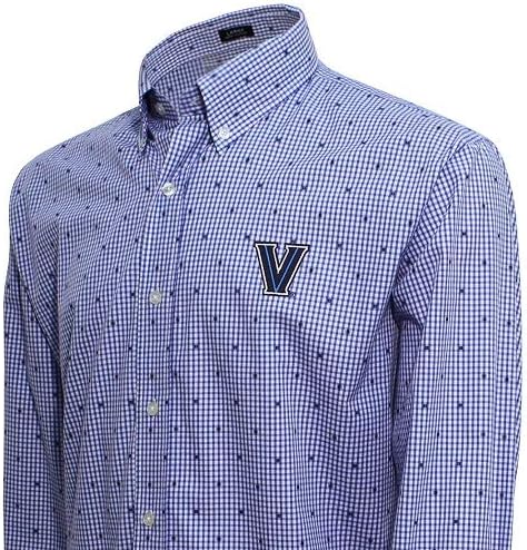 Мъжки клетчатая риза Vesi с клипс NCAA Клип
