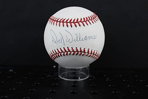 Дик Уилямс Подписа Бейзболен Автограф Auto PSA/DNA W29106 - Бейзболни топки с Автографи