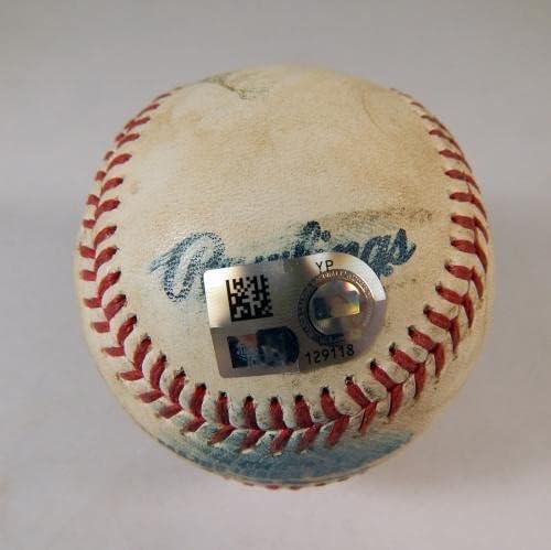 2022 Ню Йорк Метс Марлинс Използвани В играта Бейзболни Топки Андрю Нарди До Джеймс Макканн С - Използваните В играта Бейзболни топки