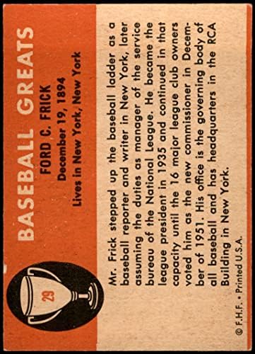 1961 Fleer # 29 Форд Phreak (Бейзболна картичка), БИВШ