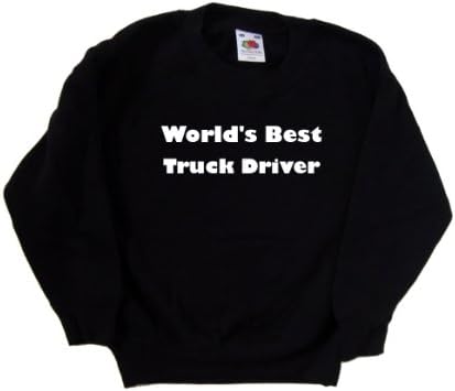 В света най-добрия Шофьор на камион Черна Детска Hoody