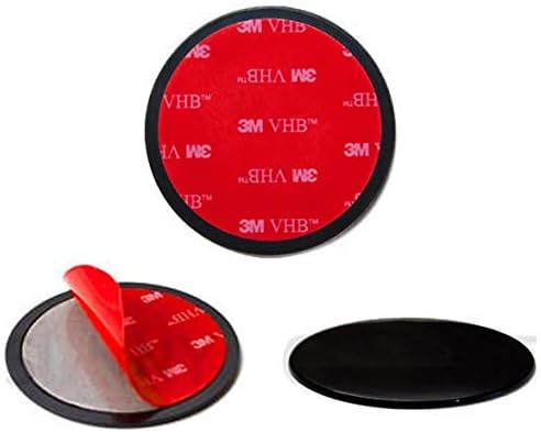 Универсалният диск за табло Navitech 80 мм (двойна опаковка) с кръгла лепило, съвместим с вендузи за предното стъкло, Съвместим с UORDANOVA