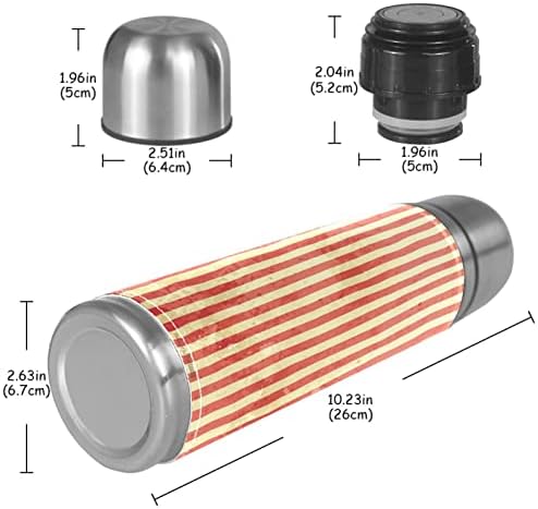Чаша-Термос Преносим Термос С вакуумна изолация, запечатан и защитен от разливане, Може да се използва за топли и студени напитки в старата
