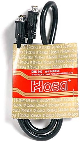 Дубликат на кабел Hosa DBK-303 TDIF, от DB25 до Same, 3 метра