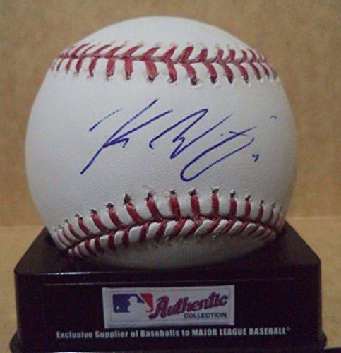 Кеон Уонг Тампа Бей Качва Подписа бейзболни топки Romlb Ml с Автограф W / coa - Бейзболни топки с автографи